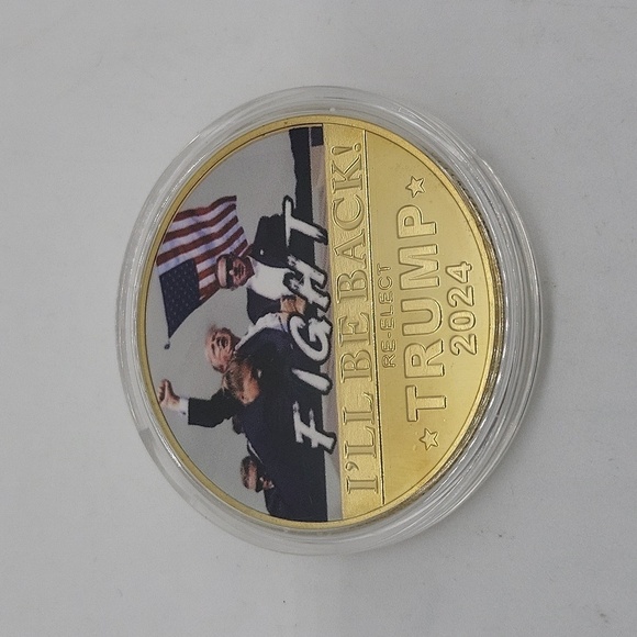 2302- Fight I Will Be Back! TRUMP 2024 NWT - Picture 1 of 7